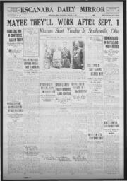 Escanaba Daily Mirror, 1923-08-16