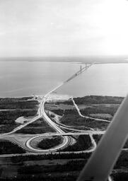 Aerial View of Mackinac Bridge Construction (64 of 77)