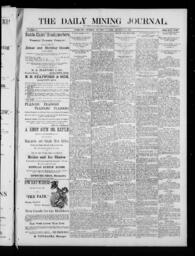 The Daily Mining Journal, 1885-12-17