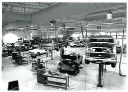 Overview of Car Warehouse (Part of the NMU Historic Photographs Collection)