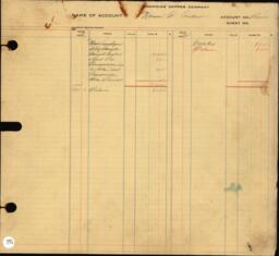 Copper Range Company Transfer Ledger 1907-1928, #003 Miner Immigration Records - Removed