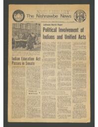 The Nishnawbe News, 1971-11