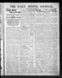 The Daily Mining Journal, 1908-09-28