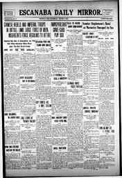 Escanaba Daily Mirror, 1911-10-18