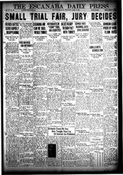 The Escanaba Daily Press, 1923-07-18