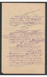 (Box 64-02) Anatomy of a Fisherman Old Rewritten Hand Draft, 1962