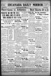 Escanaba Daily Mirror, 1911-10-17