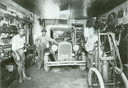 Interior of the Cycle Shop in Iron Mountain