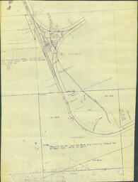 Princeton, Michigan Railroad with Structures Map