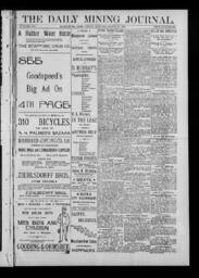 The Daily Mining Journal, 1896-03-20