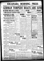 Escanaba Morning Press, 1914-10-18