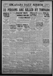 Escanaba Daily Mirror, 1922-03-14