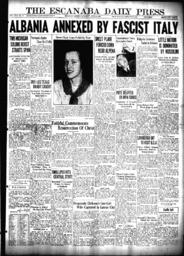 The Escanaba Daily Press, 1939-04-09