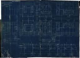 Trimountain Mine Number 2 Steam Air Compressor Foundation Plan (1 of 2)