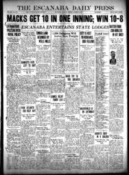 The Escanaba Daily Press, 1929-10-13