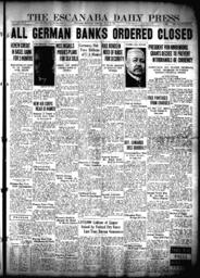 The Escanaba Daily Press, 1931-07-14