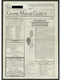 Grand Marais Gazette, 1999-09-02