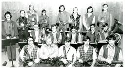 Band Wearing Vests and Posing with Instruments (Part of the NMU Historic Photographs Collection)