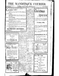 The Manistique Courier, 1898-12-16