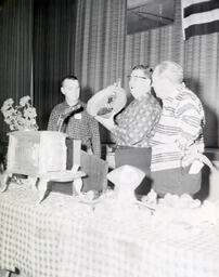 (631) U.P. Club of Lansing--Lumberjack Breakfast--Ray Ruotsala, Dr. Harden, Bill Doyle Mar. 26, 1961