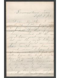 Charles Henry Hatch to James Hatch, 1863-09-07