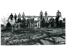 Group Shot of Jazz Band at Black Rocks (Part of the NMU Historic Photographs Collection)