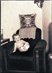 (027-008) Baby in Chair (Child of Mr. and Mrs. Pat Henery)