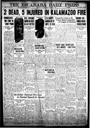 The Escanaba Daily Press, 1926-03-14