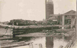 Thompson Lumber Mill, Hot Pond, and Workers