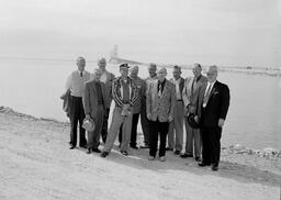 Dignitaries related to Mackinac Bridge construction (17 of 34)