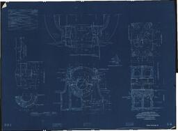 13-28-24 Vertical Cross Compound Engine 10? x 21? Main Bearing for 6?-6? Bed Plate, Champion Copper Company