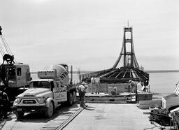 Concrete at the Mackinac Bridge anchor pier (2 of 6)