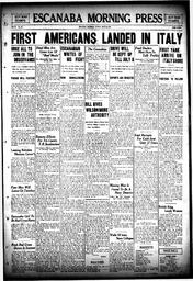 Escanaba Morning Press, 1918-06-30