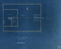 Champion Copper Company Doctor's House at Painesdale Drawing (10 of 13)