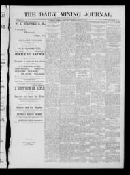 The Daily Mining Journal, 1886-01-06