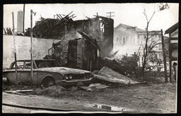 Fire Damage to Building and Car