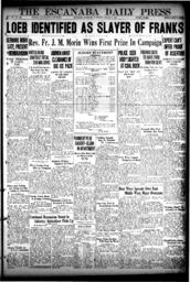 The Escanaba Daily Press, 1924-08-07