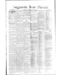 Negaunee Iron Herald, 1885-08-13