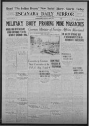 Escanaba Daily Mirror, 1922-06-24