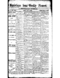 Manistique Semi-Weekly Pioneer, 1892-07-08