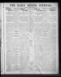 The Daily Mining Journal, 1907-09-26