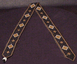 Beaded sash