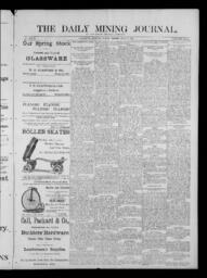 The Daily Mining Journal, 1886-04-05