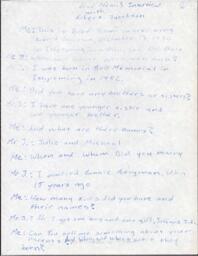 Robert Jacobson Oral History Transcript, 1990