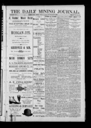 The Daily Mining Journal, 1896-03-06