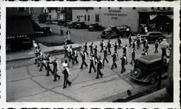 Ontonagon High School Marching Band Downtown Performance (2 of 4)