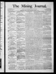 The Mining Journal, 1874-03-14