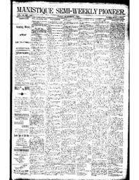 Manistique Semi-Weekly Pioneer, 1892-12-09