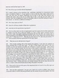 Hal Dorf Oral History Interview Transcript, 1995