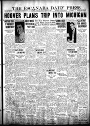 The Escanaba Daily Press, 1932-10-18